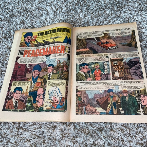 VINTAGE 1967 CHARLTON COMICS THE PEACEMAKER 2nd Appearance Silver Age Comic #2 - Picture 8 of 10
